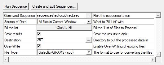 Programming Sequences for Batch Processing